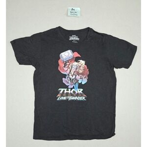 Marvel Studios Thor Love and Thunder T-Shirt Men's Medium Black Graphic Tee MCU